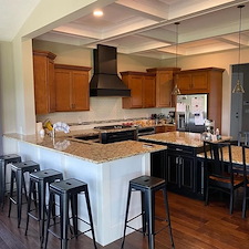 Cabinet-refinishing-and-coffered-ceilings 1